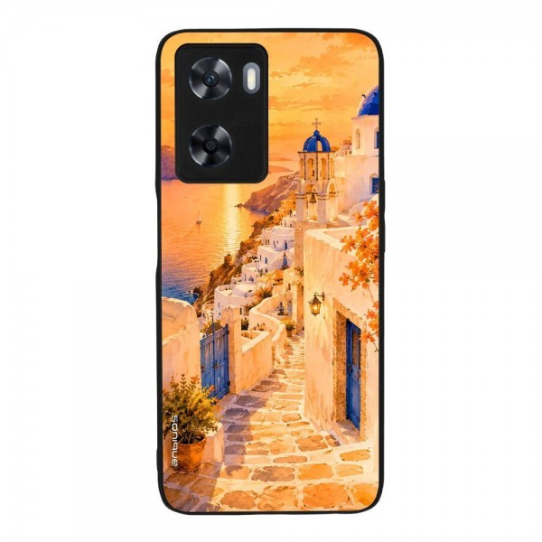 Θήκη Sonique Greek Island Muse  Series για OnePlus Nord N20 SE Ηλιοβασίλεμα στην Οία