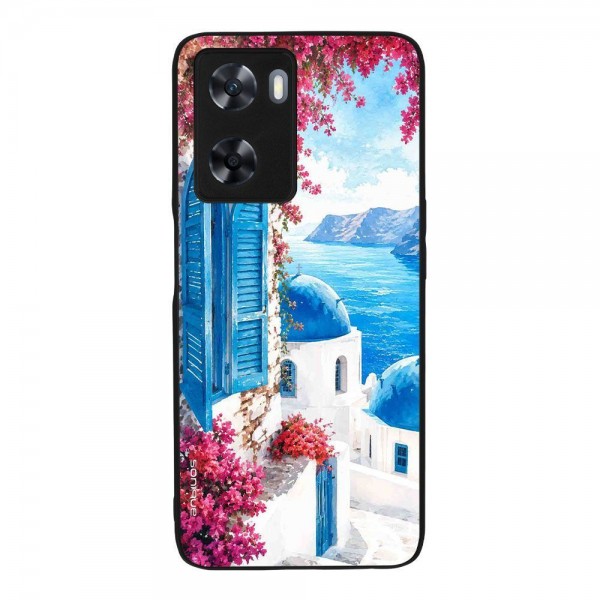 Θήκη Sonique Greek Island Muse  Series για OnePlus Nord N20 SE Σαντορινό Γαλάζιο
