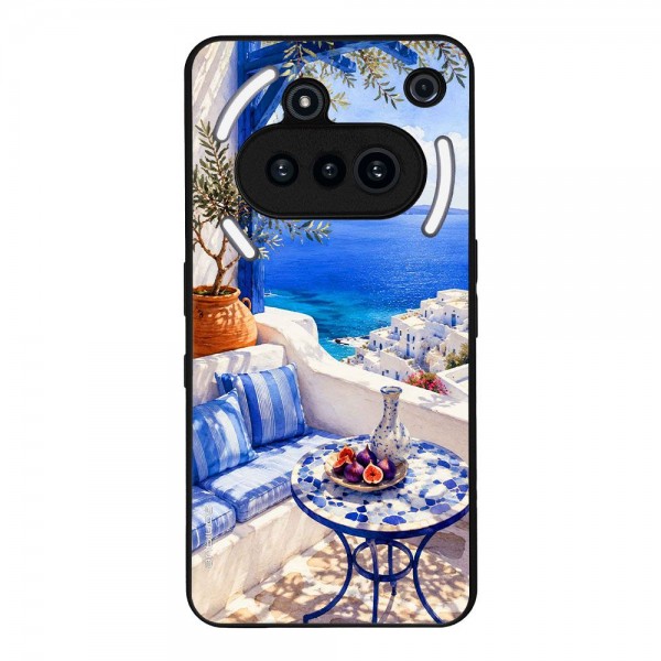 Θήκη Sonique Greek Island Muse Series για Nothing Phone 3a Θέα του Αιγαίου