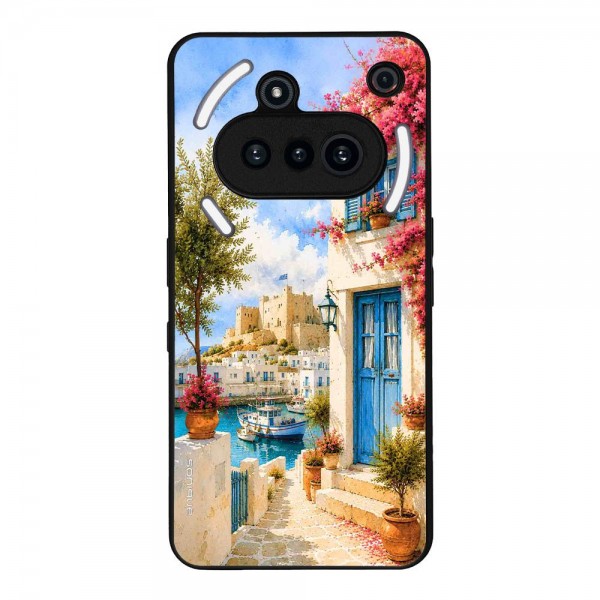 Θήκη Sonique Greek Island Muse Series για Nothing Phone 3a Ροδίτικο Λιμάνι