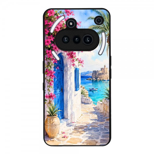 Θήκη Sonique Greek Island Muse Series για Nothing Phone 3a Σοκάκι Ρόδου