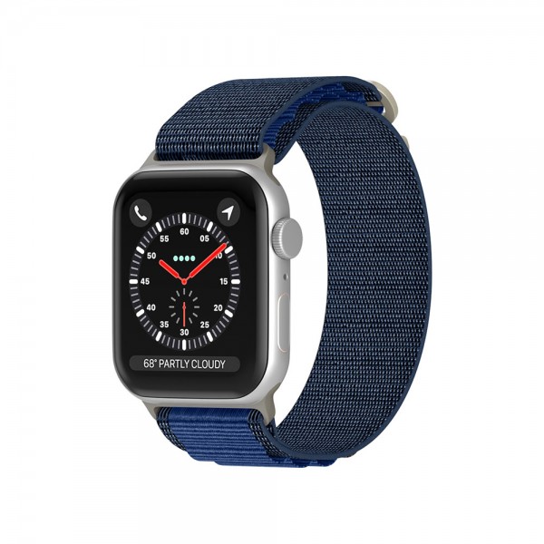 Λουράκι Nylon Alpine Loop Band Sonique για Apple Watch (38/40/41MM) Μπλέ