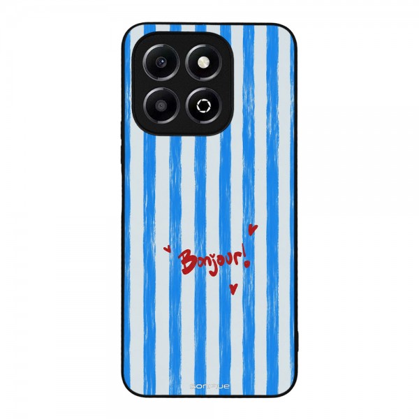 Θήκη Sonique Stripe Stories Series για Honor X6b Bonjour Blue
