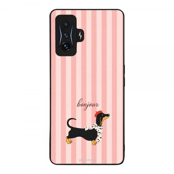 Θήκη Sonique Stripe Stories Series  για Xiaomi Poco F4 GT 5G Bonjour Puppy