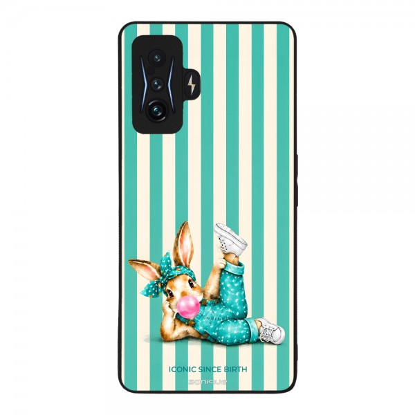 Θήκη Sonique Stripe Stories Series  για Xiaomi Poco F4 GT 5G Iconic Λαγουδάκι
