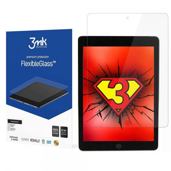 3MK Flexible Tablet Tempered Glass 7H Apple iPad Air 2nd Gen 2014 9.7"