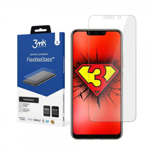 3MK Flexible Tempered Glass 7H Huawei Mate 20 Lite