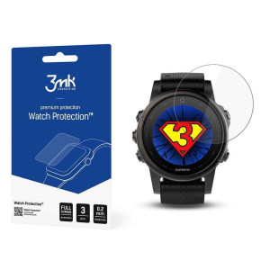 3mk Watch ARC για Garmin Watch (3τμ) Garmin Fenix 5s 42 mm - 3MK - Garmin Fenix 5s 42 mm - Watch Glass