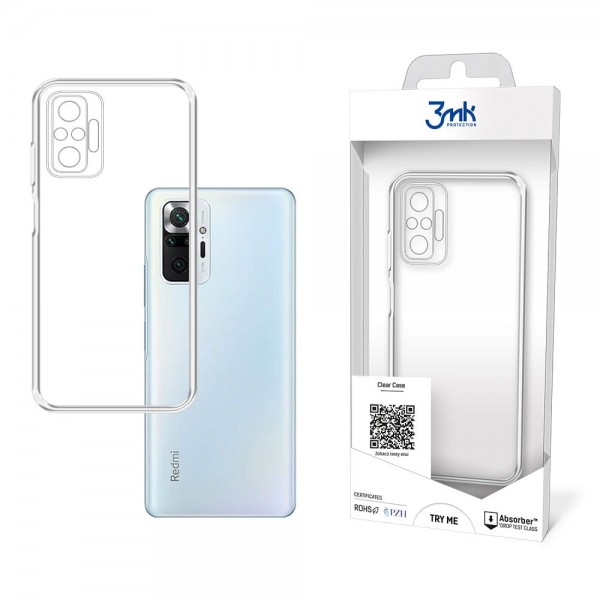 Θήκη Σιλικόνης 3mk  Clear Case Xiaomi Redmi Note 10 Pro Διάφανο
