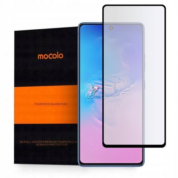 Full Glue 9H Tempered Glass Mocolo TG+ Samsung Galaxy S10 Lite Μαύρο