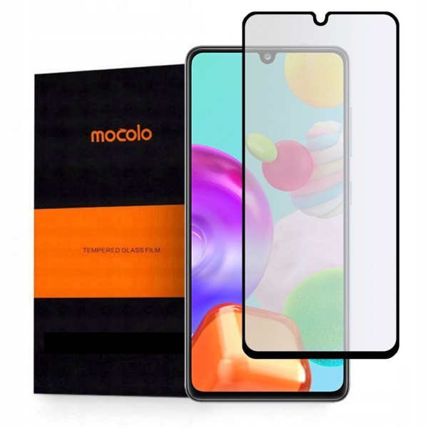 Full Glue 9H Tempered Glass Mocolo TG+ Samsung Galaxy A41 Μαύρο