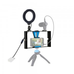 Ring light Led Vlogging Live for Smartphone 4,6 inches