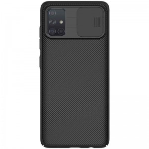 Θήκη Πλαστική Nillkin Camshield Samsung Galaxy A71 Μαύρο