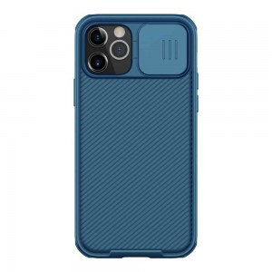 Θήκη Πλαστική Nillkin Camshield Pro Apple iPhone 12 / iPhone 12 Pro Μπλέ