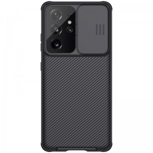 Θήκη Πλαστική Nillkin Camshield Pro Samsung Galaxy S21 Ultra Μαύρο