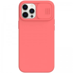 Θήκη Σιλικόνης Nillkin CamShield Silky Apple iPhone 12 / iPhone 12 Pro Ροζ