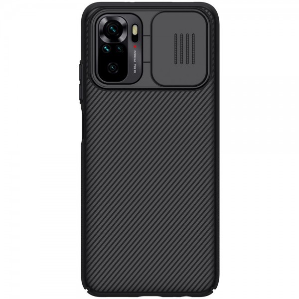 Θήκη Πλαστική Nillkin Camshield Xiaomi Redmi Note 10 / Redmi Note 10s / Poco M5s Μαύρο