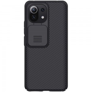 Θήκη Πλαστική Nillkin Camshield Xiaomi Mi 11 Lite 4G / Mi 11 Lite 5G Μαύρο