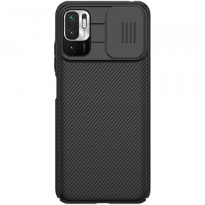 Θήκη Πλαστική Nillkin Camshield Xiaomi Redmi Note 10 5G / Poco M3 Pro 5G Μαύρο