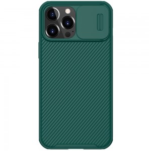 Θήκη Πλαστική Nillkin Camshield Pro Apple iPhone 13 Pro Max Πράσινο Σκούρο