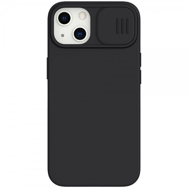 Θήκη Σιλικόνης Nillkin CamShield Silky Apple iPhone 13 Μαύρο