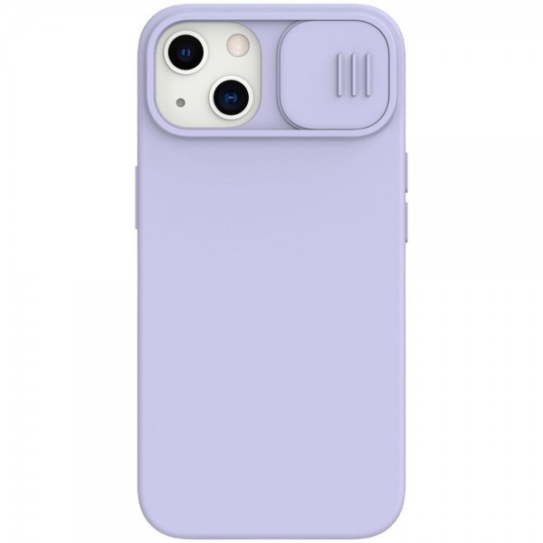 Θήκη Σιλικόνης Nillkin CamShield Silky Apple iPhone 13 Λιλά