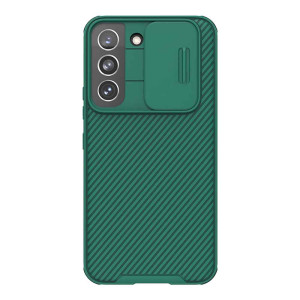 Θήκη Πλαστική Nillkin Camshield Pro Samsung Galaxy S22 Πράσινο Σκούρο - Nillkin - Πράσινο Σκούρο - Galaxy S22