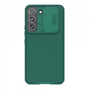 Θήκη Πλαστική Nillkin Camshield Pro Samsung Galaxy S22 Πράσινο Σκούρο