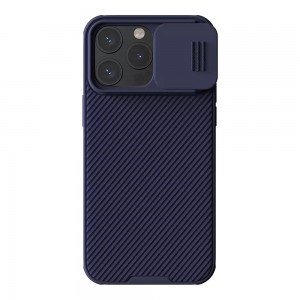 Θήκη Πλαστική Nillkin Camshield Pro Apple iPhone 15 Pro Μωβ Σκούρο