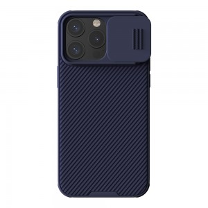 Θήκη Πλαστική Nillkin Camshield Pro Apple iPhone 15 Pro Max Μωβ Σκούρο