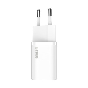 Φορτιστής Baseus Super Si Quick Charger USB-C PD 25W Λευκό - Baseus - Λευκό - Φορτιστής Χωρίς Καλώδιο (Αντάπτορας)