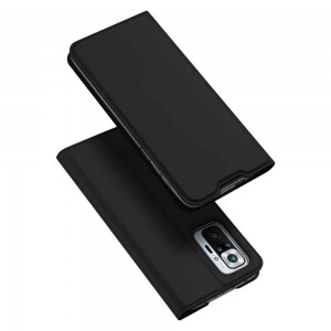 DUX DUCIS Skin Pro Book Xiaomi Redmi Note 10 Pro Μαύρο