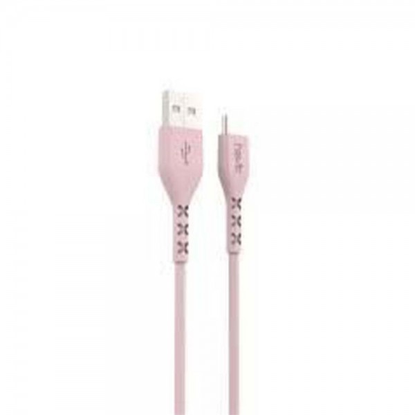 Καλώδιο Havit H68 USB 2.0 σε Micro USB 1M Ροζ