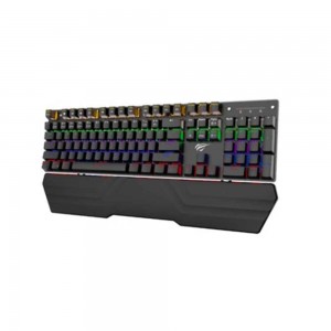 Havit Μηχανικό Πληκτρολόγιο Gaming RGB (Blue Switch) Μαύρο