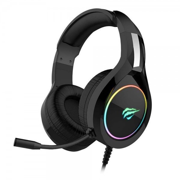 Gaming Ακουστικά Havit H2232D On Ear Gaming Headset με σύνδεση 3.5mm / USB Μαύρο
