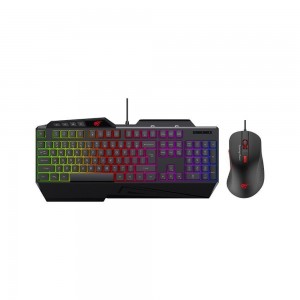 Havit KB852CM Set Σετ Gaming Πληκτρολόγιο με RGB φωτισμό & Ποντίκι (Αγγλικό US)