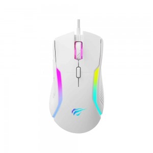 Gaming Ποντίκι Havit MS1034 RGB Λευκό