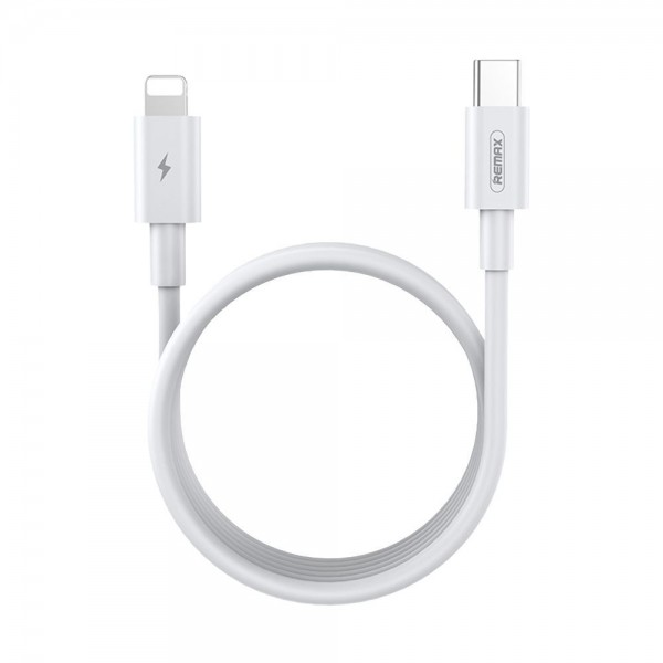 Καλώδιο Remax RC-183i Marlik Series PD 20W|Fast Charge Type-C to Lightning 2m Λευκό