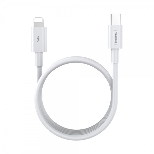Καλώδιο Remax RC-175i Marlik Series PD30W|Fast Charge Type-C to Lightning 1m Λευκό