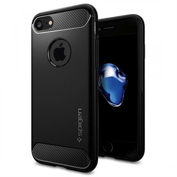 Spigen Rugged Armor Apple iPhone 7 / iPhone 8 Μαύρο