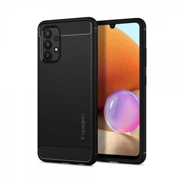 Spigen Rugged Armor Samsung Galaxy A32 4G Matte Black