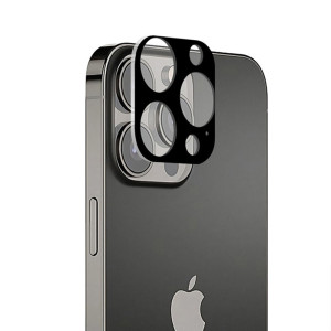 Techsuit - Full Camera Glass - iPhone 13 Pro / 13 Pro Max - Black