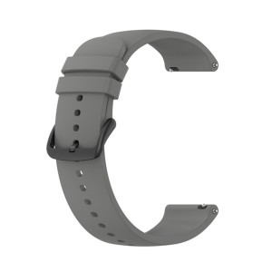 Techsuit - Watchband 20mm (W001) - Samsung Galaxy Watch 4, Galaxy Watch Active 1 / 2 (40 mm / 44 mm), Huawei Watch GT / GT 2 / GT 3 (42 mm) - Gray