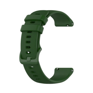 Techsuit - Watchband 20mm (W006) - Samsung Galaxy Watch 4, Galaxy Watch Active 1 / 2 (40 mm / 44 mm), Huawei Watch GT / GT 2 / GT 3 (42 mm) - Green
