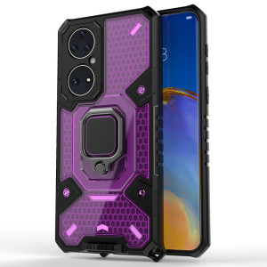Techsuit - Honeycomb Armor - Huawei P50 Pro - Rose-Violet