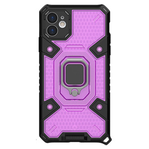 Techsuit - Honeycomb Armor - iPhone 12 - Rose-Violet