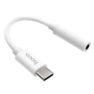 Hoco - Audio Cable Adapter (LS30) - Type-C to Jack 3.5mm - White