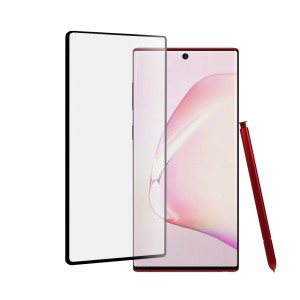 Mocolo - 3D Curved Full Glue Glass - Samsung Galaxy Note 10 4G / Note 10 5G - Black