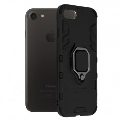 Techsuit - Silicone Shield - iPhone 7 / 8 / SE 2, SE 2020 / SE 3, SE 2022 - Black Techsuit - Silicone Shield - iPhone 7 / 8 / SE 2, SE 2020 / SE 3, SE 2022 - Black