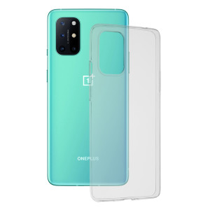 Techsuit - Clear Silicone - OnePlus 8T - Transparent